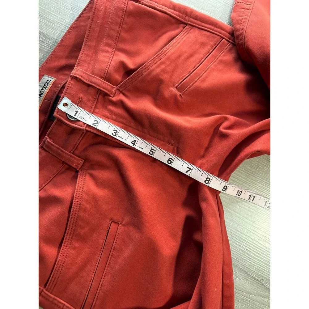 5.11 Tactical Wyldcat Pants Womens 6 Regular Red Slim Fit Utility Cargo Gorpcore